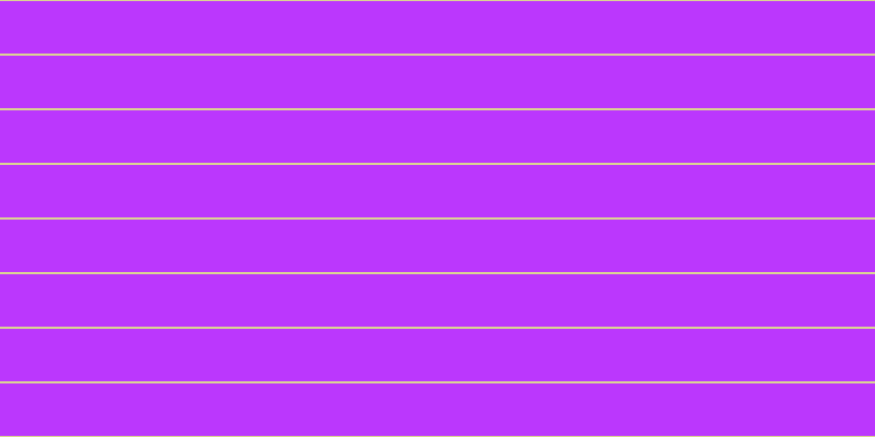 #bb37fd, #dbd393 horizontal lines, two pixels wide, forty-eight pixels apart