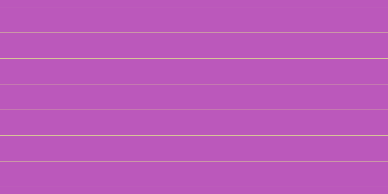 #bb58bb, #dbd393 horizontal lines, one pixels wide, fifty-two pixels apart