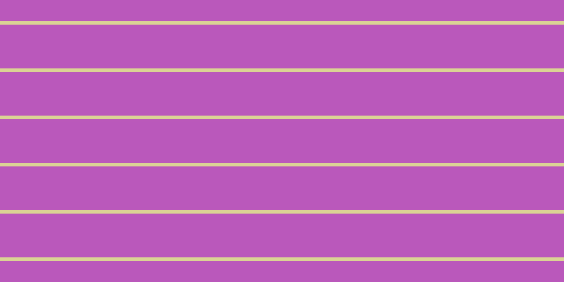 #bb58bb, #dbd393 horizontal lines, five pixels wide, sixty-two pixels apart