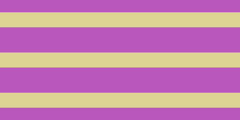 #bb58bb, #dbd393 horizontal lines, fifty pixels wide, eighty-four pixels apart
