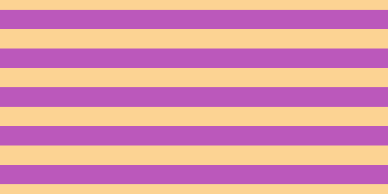 #bb58bb, #fcd393 horizontal lines, forty pixels wide, forty pixels apart