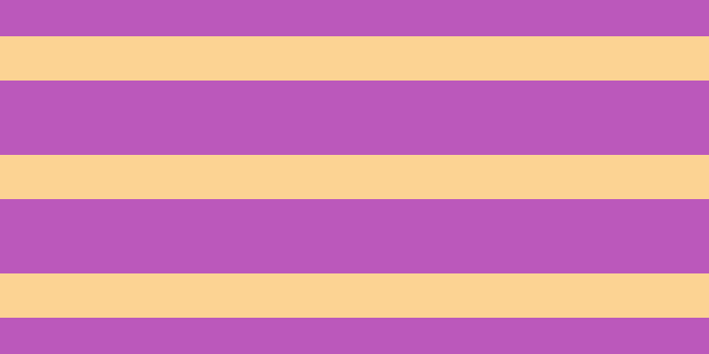 #bb58bb, #fcd393 horizontal lines, fifty pixels wide, eighty-four pixels apart