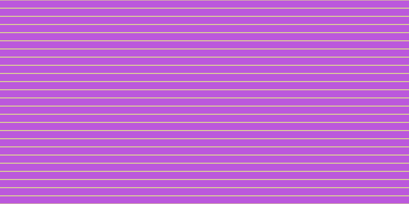 #bb58dc, #dbd393 horizontal lines, two pixels wide, fourteen pixels apart