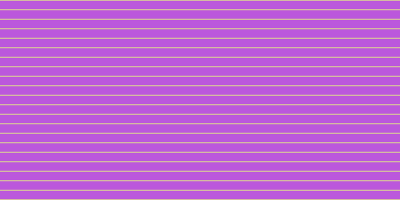 #bb58dc, #dbd393 horizontal lines, two pixels wide, seventeen pixels apart