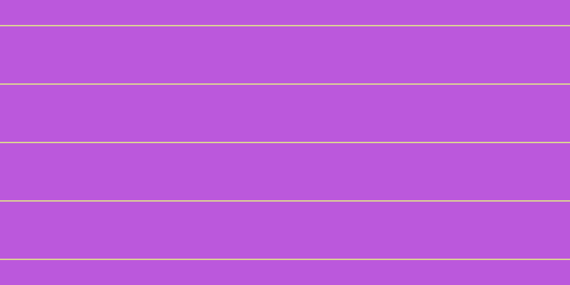 #bb58dc, #dbd393 horizontal lines, two pixels wide, eighty pixels apart