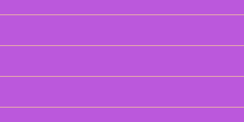 #bb58dc, #fcd393 horizontal lines, two pixels wide, ninety-nine pixels apart