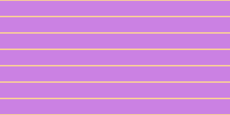 #bb58dc (75%), #fcd393 horizontal lines, five pixels wide, fifty-two pixels apart