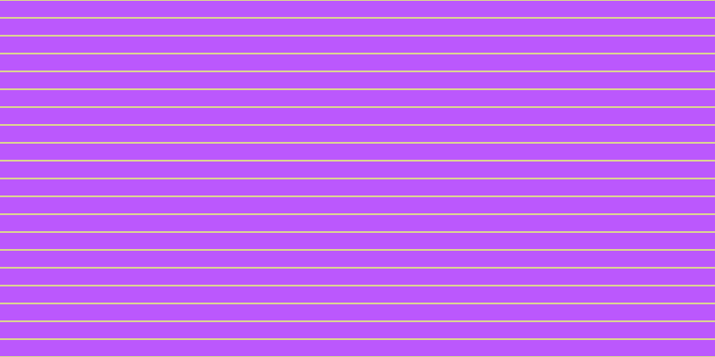#bb58fd, #dbd393 horizontal lines, two pixels wide, eighteen pixels apart