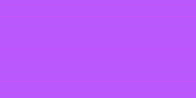 #bb58fd, #dbd393 horizontal lines, two pixels wide, forty-three pixels apart