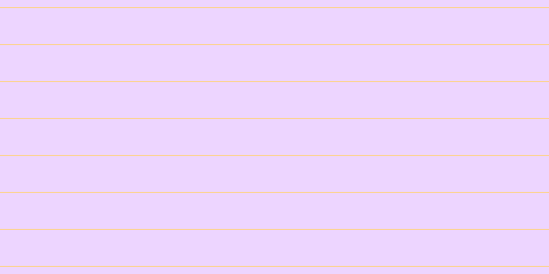#bb58fd (25%), #fcd393 horizontal lines, two pixels wide, fifty-two pixels apart