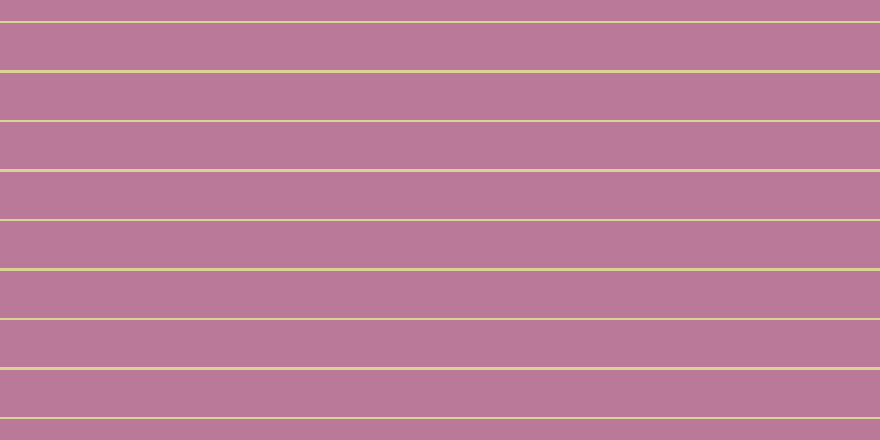 #bb799a, #dbd393 horizontal lines, two pixels wide, forty-three pixels apart