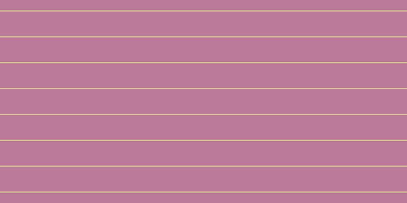 #bb799a, #dbd393 horizontal lines, two pixels wide, forty-nine pixels apart