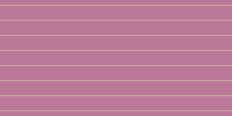 #bb799a, #dbd393 horizontal lines, two pixels wide, fifty pixels apart