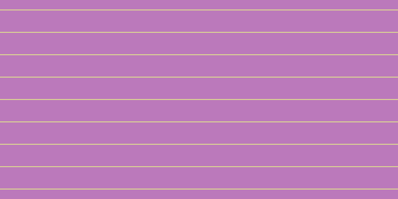 #bb79bb, #dbd393 horizontal lines, two pixels wide, forty-three pixels apart