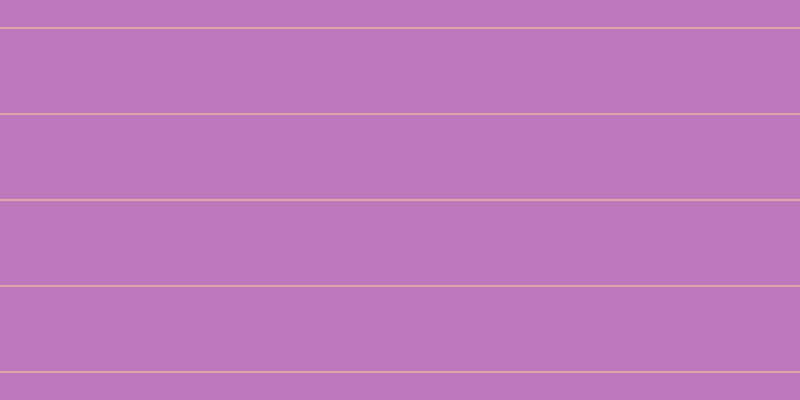 #bb79bb, #fcd393 horizontal lines, one pixels wide, eighty-five pixels apart