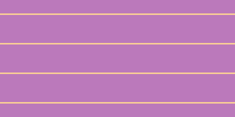 #bb79bb, #fcd393 horizontal lines, five pixels wide, ninety-six pixels apart