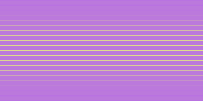 #bb79dc, #dbd393 horizontal lines, two pixels wide, eighteen pixels apart