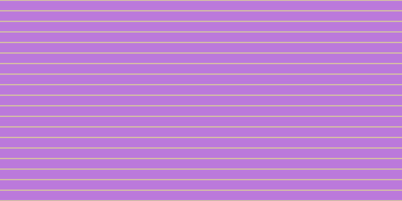 #bb79dc, #dbd393 horizontal lines, two pixels wide, nineteen pixels apart