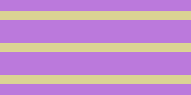 #bb79dc, #dbd393 horizontal lines, thirty-seven pixels wide, ninety-seven pixels apart