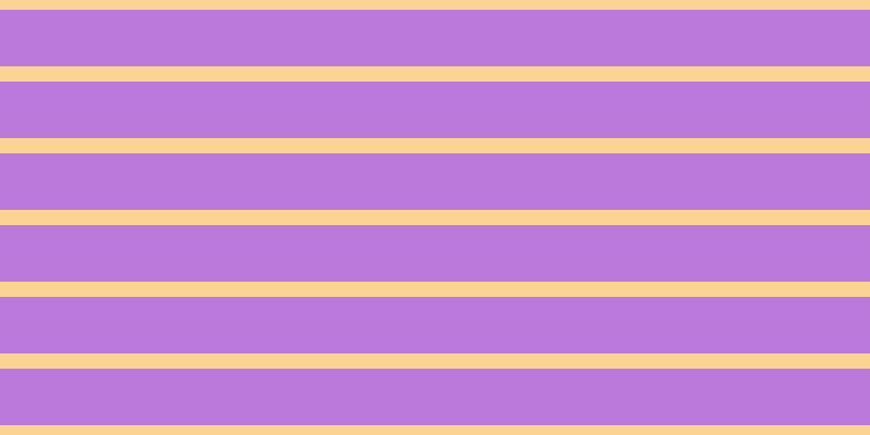 #bb79dc, #fcd393 horizontal lines, fourteen pixels wide, fifty-two pixels apart
