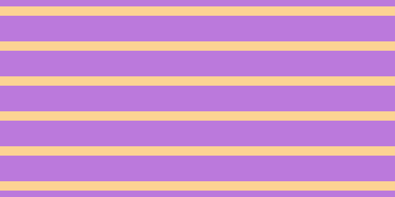 #bb79dc, #fcd393 horizontal lines, nineteen pixels wide, fifty-two pixels apart