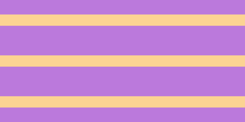 #bb79dc, #fcd393 horizontal lines, thirty-seven pixels wide, ninety-seven pixels apart