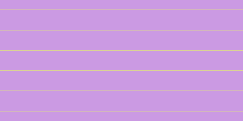 #bb79dc (75%), #dbd393 horizontal lines, two pixels wide, sixty-five pixels apart