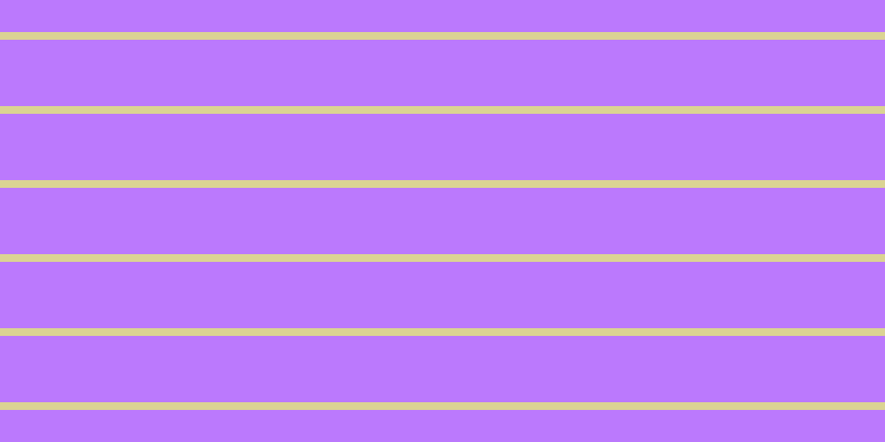 #bb79fd, #dbd393 horizontal lines, seven pixels wide, sixty pixels apart