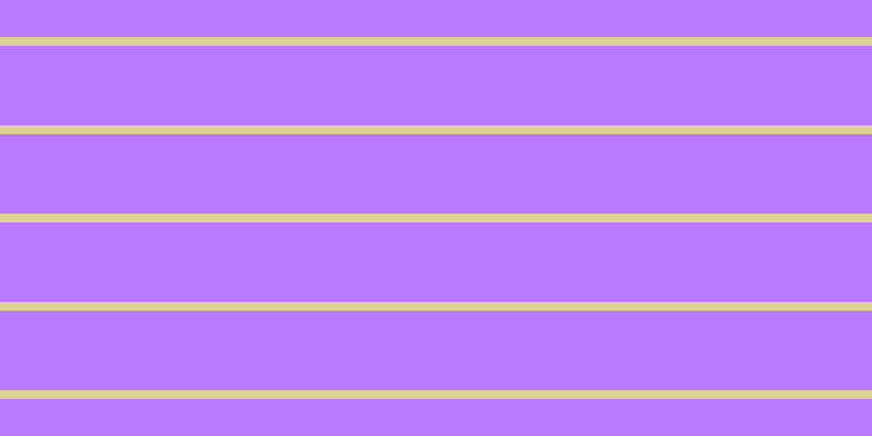 #bb79fd, #dbd393 horizontal lines, eight pixels wide, seventy-three pixels apart