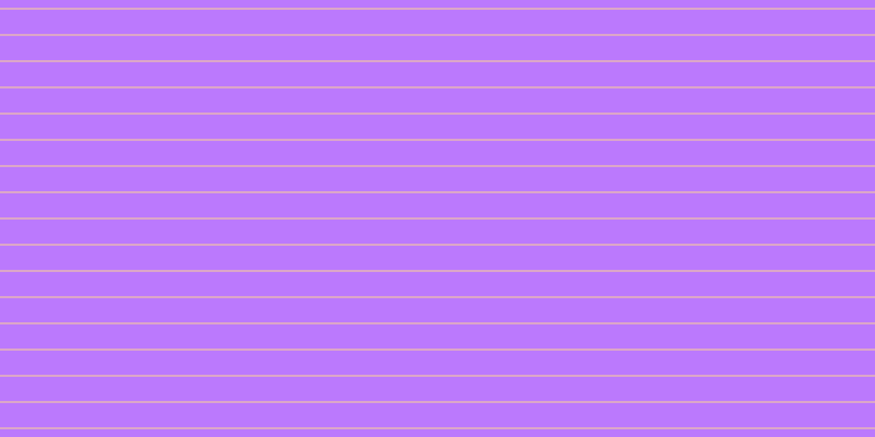 #bb79fd, #fcd393 horizontal lines, one pixels wide, twenty-three pixels apart