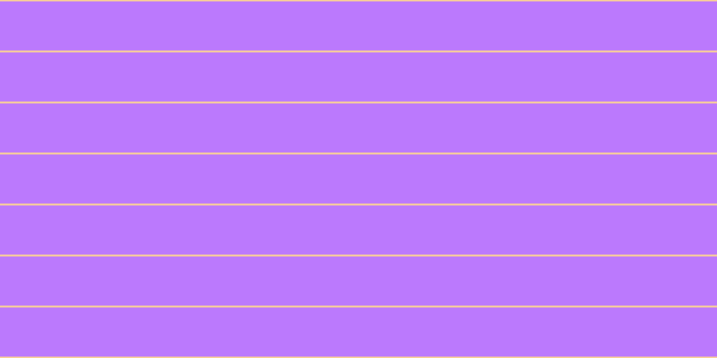 #bb79fd, #fcd393 horizontal lines, two pixels wide, fifty-five pixels apart