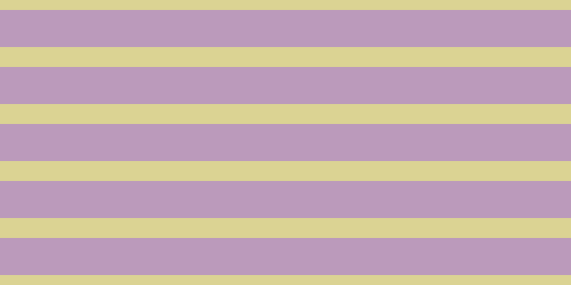 #bb9abb, #dbd393 horizontal lines, twenty-eight pixels wide, fifty-two pixels apart