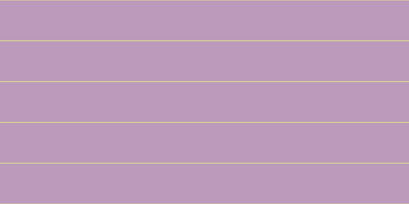 #bb9abb, #dbd393 horizontal lines, two pixels wide, seventy-eight pixels apart