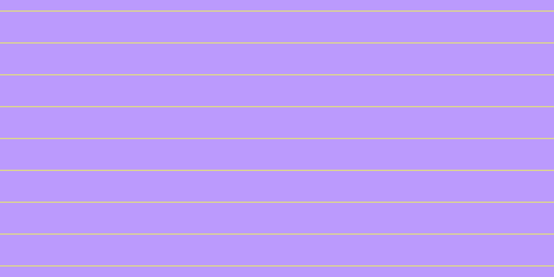 #bb9afd, #dbd393 horizontal lines, two pixels wide, forty-four pixels apart