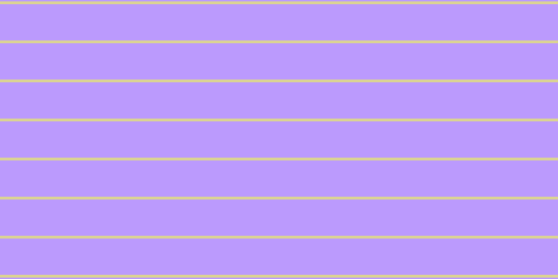 #bb9afd, #dbd393 horizontal lines, four pixels wide, fifty-two pixels apart
