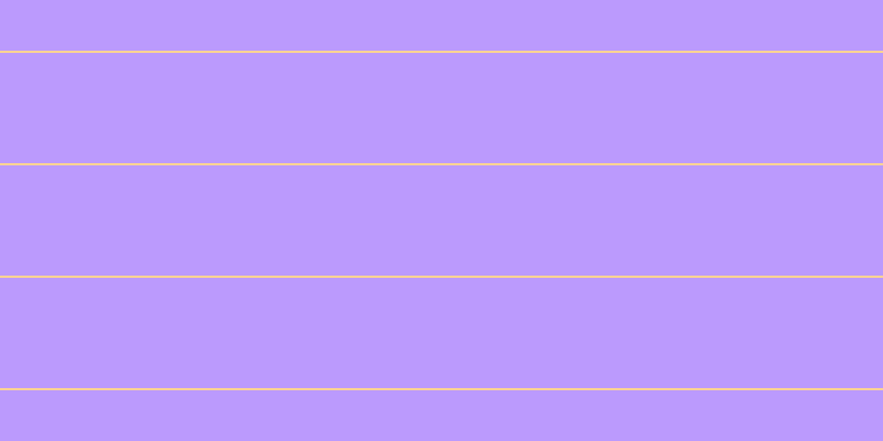 #bb9afd, #fcd393 horizontal lines, two pixels wide, one hundred pixels apart