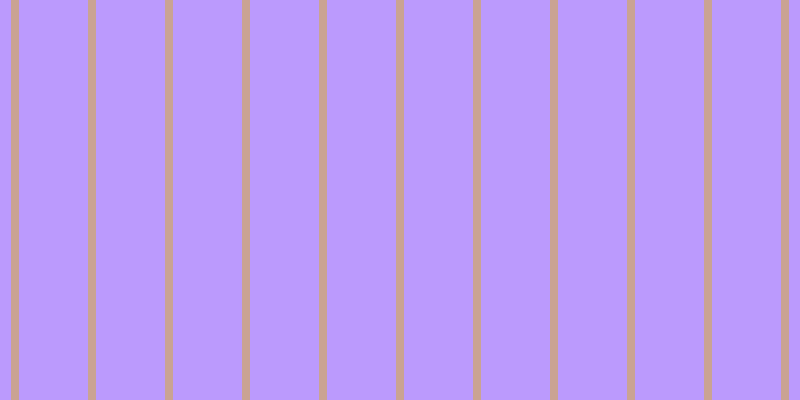 #bb9afd, #caa393 vertical lines, eight pixels wide, sixty-nine pixels apart