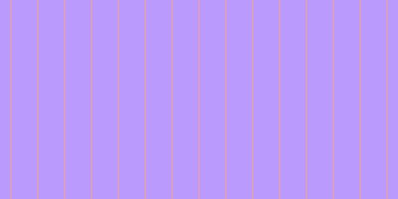 #bb9afd, #eba393 vertical lines, two pixels wide, fifty-two pixels apart
