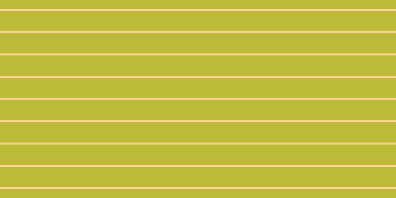 #bbbb37, #fcd393 horizontal lines, four pixels wide, forty-one pixels apart