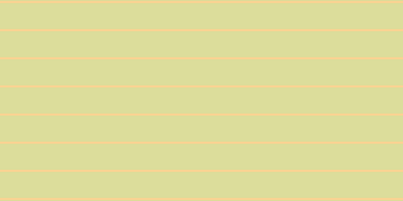 #bbbb37 (50%), #fcd393 horizontal lines, four pixels wide, fifty-two pixels apart