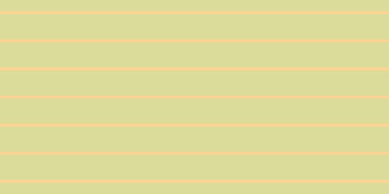 #bbbb37 (50%), #fcd393 horizontal lines, six pixels wide, fifty-two pixels apart