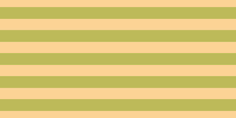 #bbbb58, #fcd393 horizontal lines, thirty-eight pixels wide, forty pixels apart