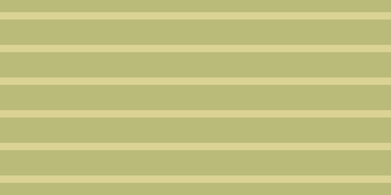 #bbbb79, #dbd393 horizontal lines, fifteen pixels wide, fifty-two pixels apart