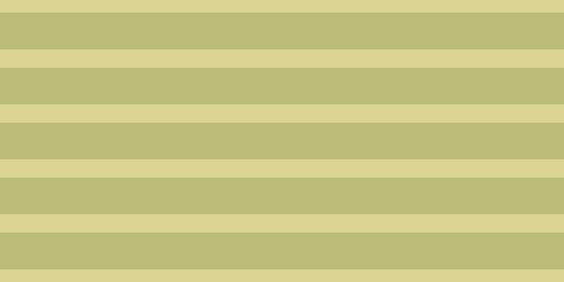 #bbbb79, #dbd393 horizontal lines, twenty-six pixels wide, fifty-two pixels apart