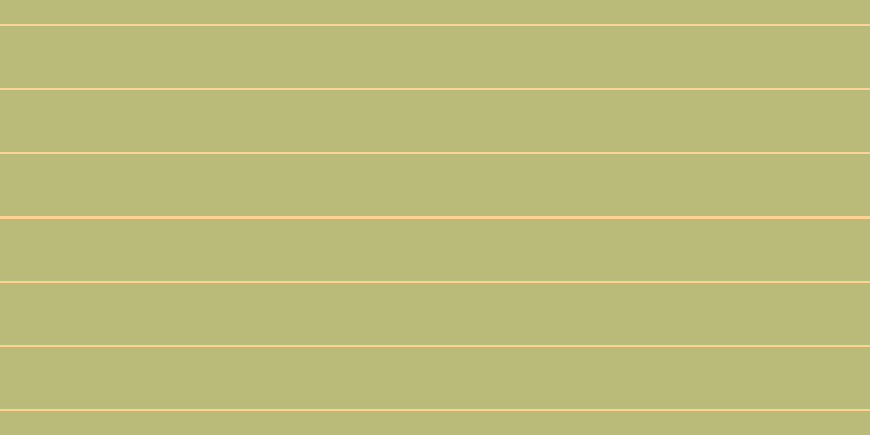 #bbbb79, #fcd393 horizontal lines, two pixels wide, fifty-seven pixels apart