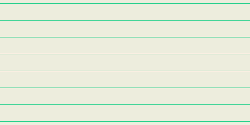 #bbbb79 (25%), #36d393 horizontal lines, two pixels wide, fifty-two pixels apart