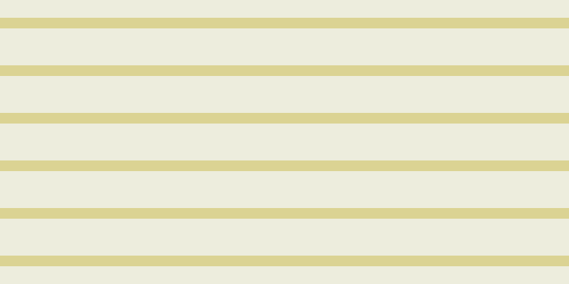 #bbbb79 (25%), #dbd393 horizontal lines, fifteen pixels wide, fifty-two pixels apart