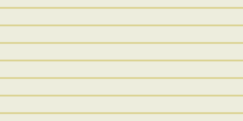 #bbbb79 (25%), #dbd393 horizontal lines, six pixels wide, fifty-two pixels apart