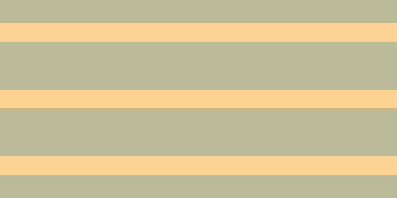 #bbbb9a, #fcd393 horizontal lines, thirty-eight pixels wide, ninety-seven pixels apart