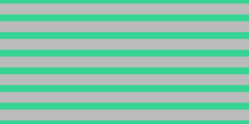 #bbbbbb, #36d393 horizontal lines, twenty-two pixels wide, thirty-five pixels apart